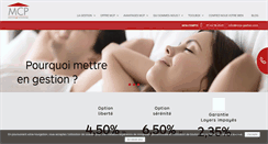 Desktop Screenshot of mcp-gestion.com
